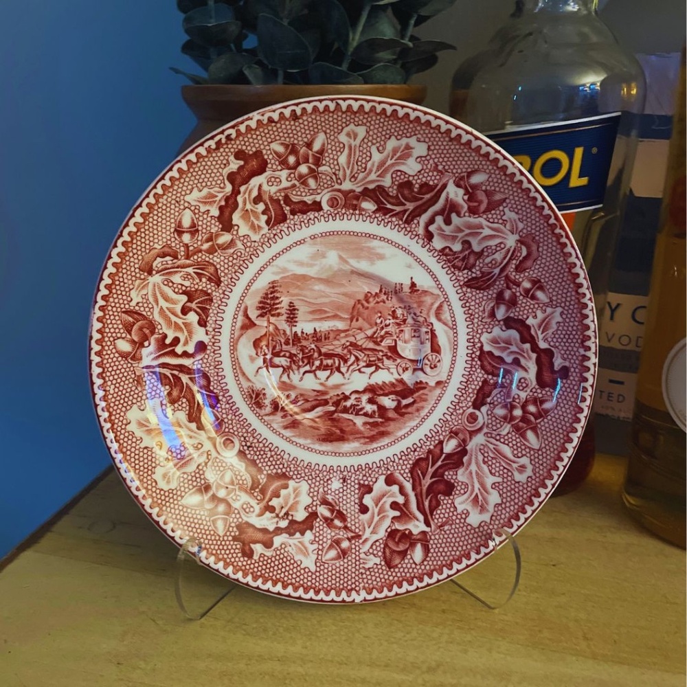 Johnson Bros. Historic America Saucer